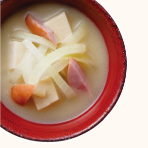 Photo of miso soup