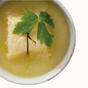 Photo of miso soup