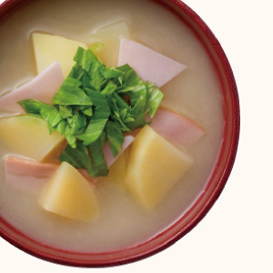 Photo of miso soup