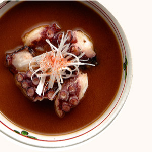 Deep-fried Octopus Red Miso Soup