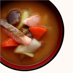 Ishikari-jiru-style Miso Soup