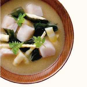 Photo of miso soup