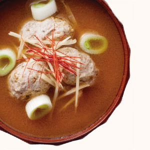 Minced Sardine Miso Soup