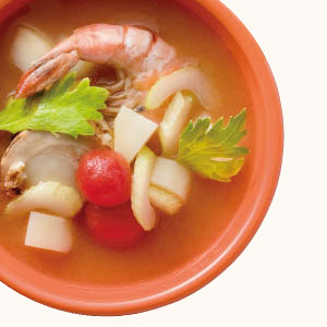 Bouillabaisse-style Miso Soup