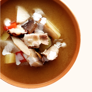 Photo of miso soup