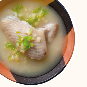 Samgyetang-style Miso Soup