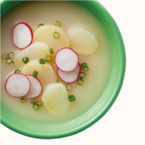 Radish and Potato Miso Soup