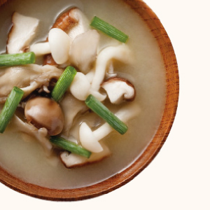 Mixed Mushrooms Miso Soup
