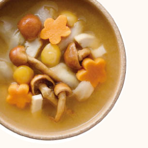 Autumn Assortment Miso soup