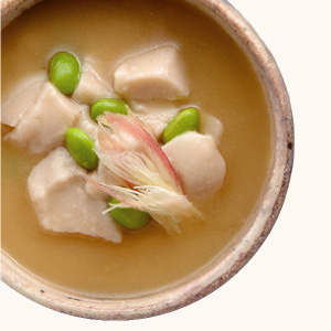 Photo of miso soup