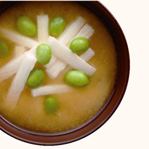 Photo of miso soup