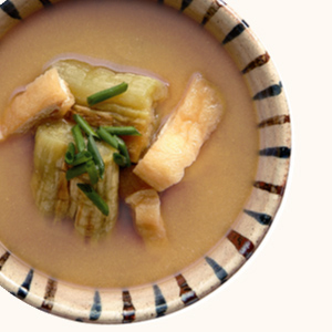 Photo of miso soup