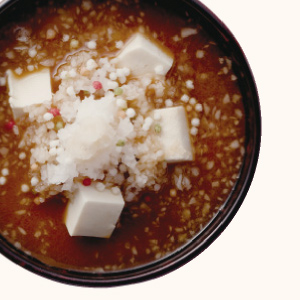 Photo of miso soup