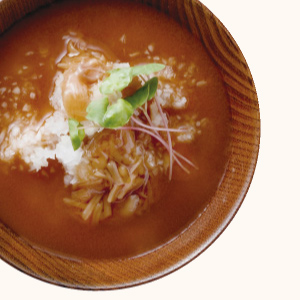 Grated Daikon Radish and Ginger Miso Soup