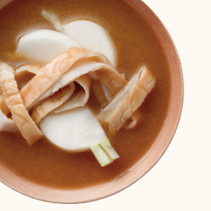 Photo of miso soup