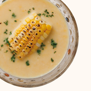 Sweet Corn Cold Miso Soup
