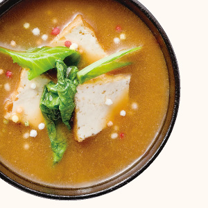 Photo of miso soup